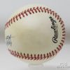 Picture of Enos Slaughter HOF Cardinals Signed Rawlings ONL Baseball JSA COA 27233