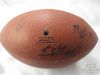 Picture of Signed Football with Multiple Player Signatures Bobby Hull HOF No COA 8479