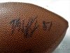 Picture of Signed Football with Multiple Player Signatures Bobby Hull HOF No COA 8479