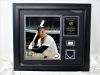 Picture of Mickey Mantle Poster w/ Piece of Game Played Ball COA #300 Mounted Memories13635