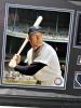 Picture of Mickey Mantle Poster w/ Piece of Game Played Ball COA #300 Mounted Memories13635