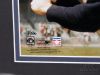 Picture of Mickey Mantle Poster w/ Piece of Game Played Ball COA #300 Mounted Memories13635