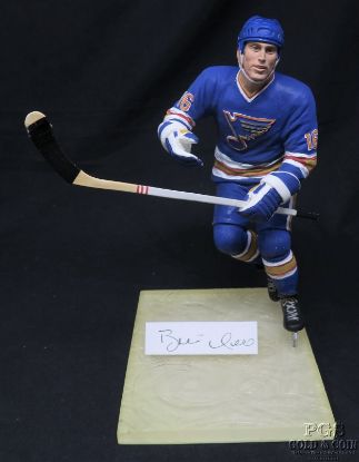 Picture of Vintage Gartlan Brett Hull Hand Signed Statue St. Louis Blues HOF 26571