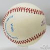 Picture of Bob Lemon HOF Cleveland Indians Signed Rawlings OAL Baseball AUTO JSA 27234