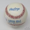 Picture of Bob Feller HOF Cleveland Indians Signed OAL Baseball JSA COA 27231