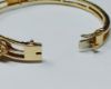 Picture of 14k Yellow Gold Bangle with Opal & Diamond  32.1g 7.5" 27075