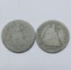 Picture of (9) 1854-1891 Seated Liberty Quarters 25c Carson City 28238