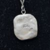 Picture of Pyrrha Sterling Silver Necklace 18" w/ Pendant .75"x.75"  11.4g  28246