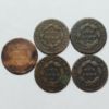 Picture of 1818, 1827, 1833 x2, 1837 Coronet Head Large Cents 1c 5 Coins 28191