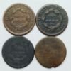 Picture of 1810, 1812, ND Head of 1794, ND (1808/1814?) Classic Head Large Cents 1c 4 Coins 28193