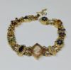 Picture of Vintage Richard Klein 8" 14k KLJCI Bracelet w/ Gemstones 36.4g 28253