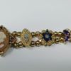 Picture of Vintage Richard Klein 8" 14k KLJCI Bracelet w/ Gemstones 36.4g 28253