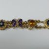 Picture of Vintage Richard Klein 8" 14k KLJCI Bracelet w/ Gemstones 36.4g 28253