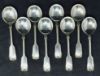 Picture of Antique Roberts & Belk R&B Furnival Sterling Silver Flatware Sheffield (46pcs) 119oz 28077