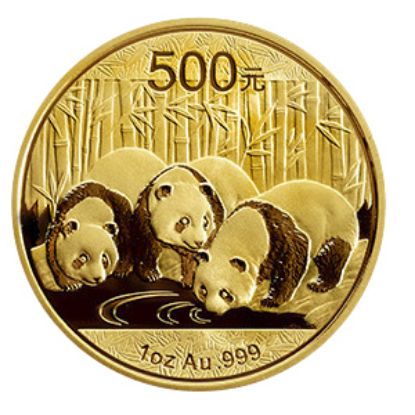 Picture of 1 oz China Gold Panda - BU 1982-2000 (Year Varies)