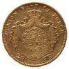 Picture of Belgium 20 Franc Gold Coin Leopold II (1870-1882) BU .1867 AGW