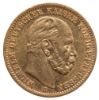 Picture of Germany 20 Mark Gold Prussia Wilhelm I (1871-1888) AU .2304 AGW