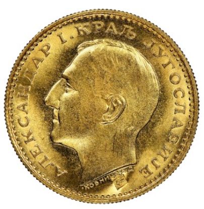 Picture of Yugoslavia Gold Ducat (1931-1933) AU .1106 AGW