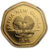 Picture of Papua New Guinea-100 Kina Gold Elizabeth II Queen Alexandra Butterfly (1990-1992) BU .3076 AGW