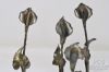 Picture of Vtg Signed Fratelli Calegaro Sterling Silver Calla Candlesticks Italy 1705g 