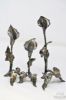 Picture of Vtg Signed Fratelli Calegaro Sterling Silver Calla Candlesticks Italy 1705g 