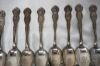 Picture of 41 Vintage State Spoons Silver Plated 626.9 dwt/974.9g