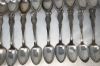 Picture of 41 Vintage State Spoons Silver Plated 626.9 dwt/974.9g