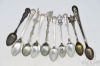 Picture of Assorted Antique Souvenir Spoons Italy Gerber Sunkist Rolex 24pc SP 