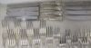 Picture of Christofle Marley Silver Plate Flatware 8 Full Sets & 4 incomplete sets (43 pcs) 