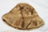 Picture of Natural Tan Mink Cape with Beige Fox Trim w Fur Hat, Menger Smart Shops 