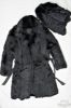 Picture of Full Length Acetate Faux Fur Coat with Removable Hood 