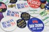 Picture of Political Buttons Assorted Lot Pinback Election Pins 53 Pcs