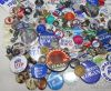 Picture of Massive Collection of Vintage US Political Pins, Buttons &  Trinkets