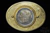 Picture of 1883 Morgan Silver Dollar Coin Belt Buckle Coin Jewelry Gold Plated Buckle