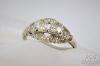 Picture of Antique Triple Stone Diamond Ring 14k Gold