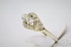 Picture of Antique Triple Stone Diamond Ring 14k Gold