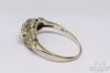 Picture of Antique Triple Stone Diamond Ring 14k Gold