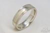 Picture of Men's Wedding Band 14k White Gold 