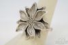 Picture of Sterling Silver Marvella Pearl Earrings, Poinsettia Ring, Bracelet 