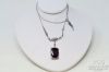 Picture of Amethyst Pendant w/ 18" GP Necklace 