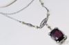 Picture of Amethyst Pendant w/ 18" GP Necklace 