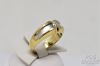 Picture of .38ct Diamond Men's 14k White and Yellow Gold Ring