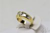 Picture of .38ct Diamond Men's 14k White and Yellow Gold Ring