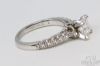 Picture of GIA .91ct D SI2 Princess Diamond Engagement Ring 14k Gold