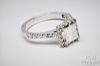 Picture of 1.15ct VS2 H Diamond Engagement Ring 14k White Gold