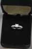 Picture of .50ct G VS Diamond Engagement Ring .25ct G-H Channel 18k