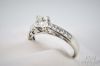 Picture of .50ct G VS Diamond Engagement Ring .25ct G-H Channel 18k