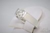 Picture of Platinum & Iridium .93ct Round Brilliant Cut Diamond Engagement Ring 