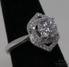 Picture of 14K White Gold Diamond Engagement Ring 1.09ct