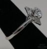 Picture of 14K White Gold Diamond Engagement Ring 1.09ct